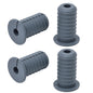 EASYEAH 2pc Black Starlink Cable Grommets 1" Silicone Wire Hole Grommet