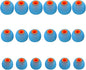 Earbud Replacement Tips Silicone Earbud Tips Earbud Caps Fit for in-Ear Headphones (Inner Hole 3.8mm -5.1mm) Earbud Rubber Tips Ear Tips 9 Pairs S/M/L