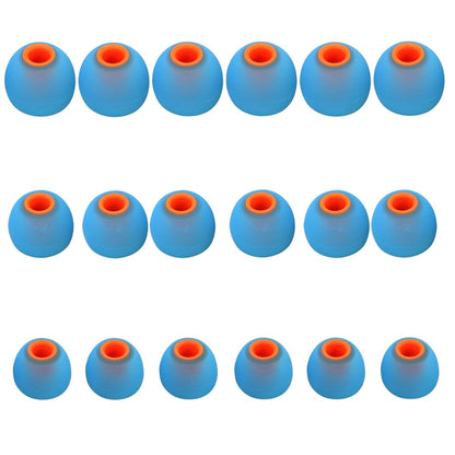 MMYQXI 54 PCS Silicone Replacement Earbud Tips Earbud Cap Eartips Fit for in-Ear Earbuds(Inner Hole 3.8mm -5.1mm) Headphones Earbud Rubber Tips S M L