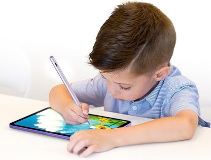 Stylus Pen for iOS&Android Touch Screens, Active Pencil for Samsung, Smart Digital Stylus Pens for Lenovo/Huawei/Vivo/Mi and Other Tablets, iPhone/Google Pixel Smart Phones Drawing&Writing (Purple)