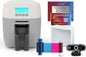 Bodno Magicard 600 Single Sided ID Card Printer & Complete Supplies Package ID Software - Gold Edition