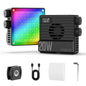 ULANZI LE20 RGB Video Light, 20W Pocket Camera Light, 2500-9000K CRI 95+ 20 Scene 360° Full Color Portable Photography Video Lighting Mini LED Fill Light for YouTube, TikTok, 5000mAh Rechargeable