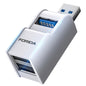 Mini USB Hub 3-Port USB Splitter 1 in 3 Out, Data USB Expander Adapter