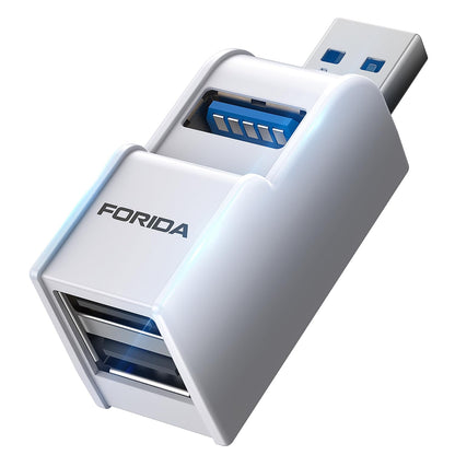 Mini USB Hub 3-Port USB Splitter 1 in 3 Out, Data USB Expander Adapter
