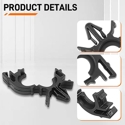30pcs 1/2" OD 11/32" ID Wire Loom Routing Clips for GM 8911473