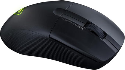 Turtle Beach Pure Air - Ultra-Light Wireless Ergonomic RGB Gaming Mouse, 26K DPI Optical Sensor, 125 Hour Battery, Dual Wireless System, Titan Optical Switches, Bluetooth, RGB Illumination - Black