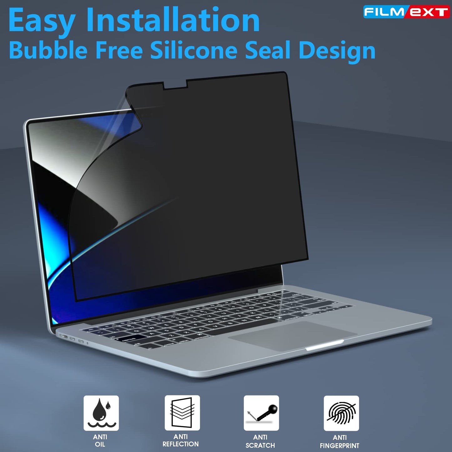 FILMEXT Macbook Pro 16 inch Privacy Screen Protector M5 M4 M3 M2 Max/Pro M1