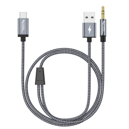 CableCreation USB C to 3.5mm Audio Cable with USB Charging Car Aux Cable