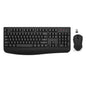 EDJO Wireless Keyboard and Mouse Combo, USB Plug & Play (Pink)