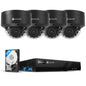 4COVR PoE 16 Camera Security System 4K for Business & 4TB HDD, LY54AB8M1616
