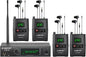 Phenyx Pro Wireless in-Ear Monitor System, Stereo IEM System with Rack Mount Kit, 89 Frequencies, 900MHz UHF Band, 164ft Range, Suitable for Stage & Studio (4 Bodypacks with Transmitter)