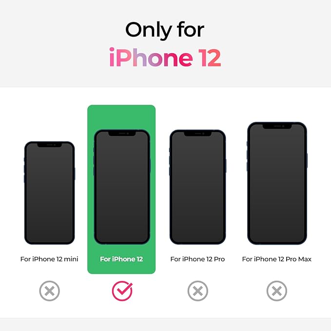 SIELO 2 Pack Matte Screen Protector for iPhone 12, 9H Hardness Shatterproof & paper-feel PET Film, Anti-Glare & Anti-Fingerprint Case Friendly iPhone 12 Paper Screen Protector Film.