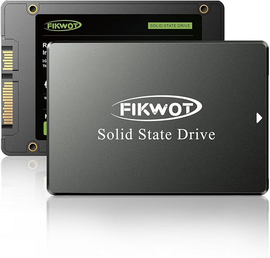 Fikwot FS810 4TB SSD, 2.5" SSD SATA III 6Gb/s, Solid State Drives, Up to 560MB/s, 3D NAND TLC Flash, Internal SSD for Desktops and Laptops(Black)