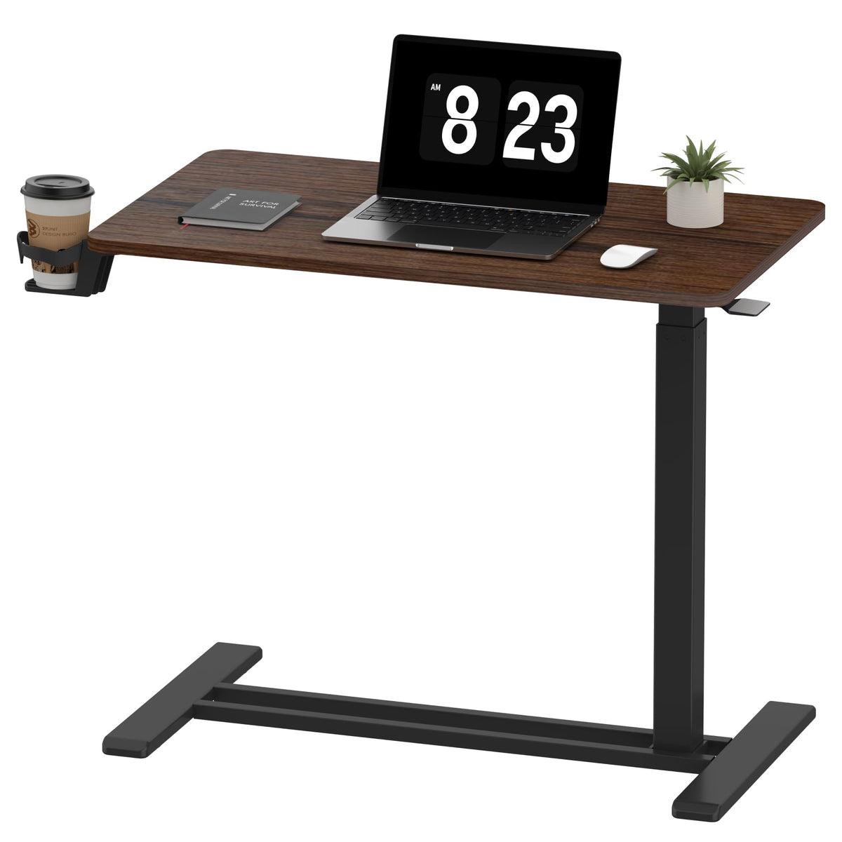 FLEXISPOT 24''Adjustable C Table Gas Spring Mobile Side End Table