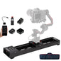 IFOOTAGE Shark Slider Nano II-660 Motorized Camera Slider (26 inch/66cm) – App & Touchscreen Control, AI Face Tracking, 360° Pan, DJI RS Compatible,7.7lb Payload, for Time Lapse & Video Production