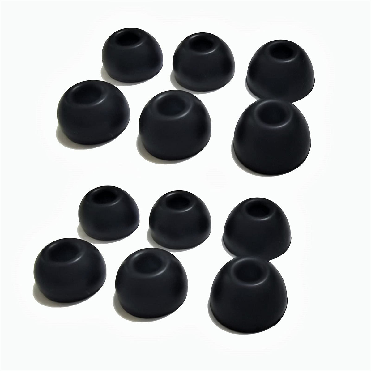 Double Flange Ear Tips for Beats Studio Buds, Anti-Slip Noise Isolating