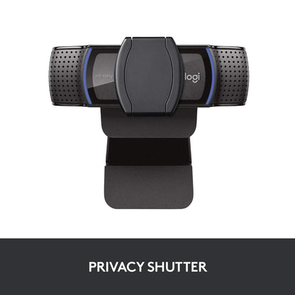 Logitech C920S HD Pro Webcam Full 1080p/30fps Video Calling Clear Stereo
