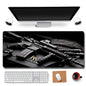 RTGGSEL 31.5x11.8 Inch Non-Slip Long Extended Large Gaming Mouse Pad with Stitched Edges XL Laptops Keyboard Mouse Mat（KB）