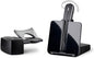 Poly CS540 Wireless DECT Headset with HL10 Lifter (Plantronics) - Single Ear (Mono) Convertible (3 wearing styles) - Connects to Desk Phone - Noise Canceling Microphone - Amazon Exclusive