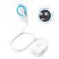 TROND Rotating Flat Plug Extension Cord Surge Protector 1.5ft, 3 AC, White