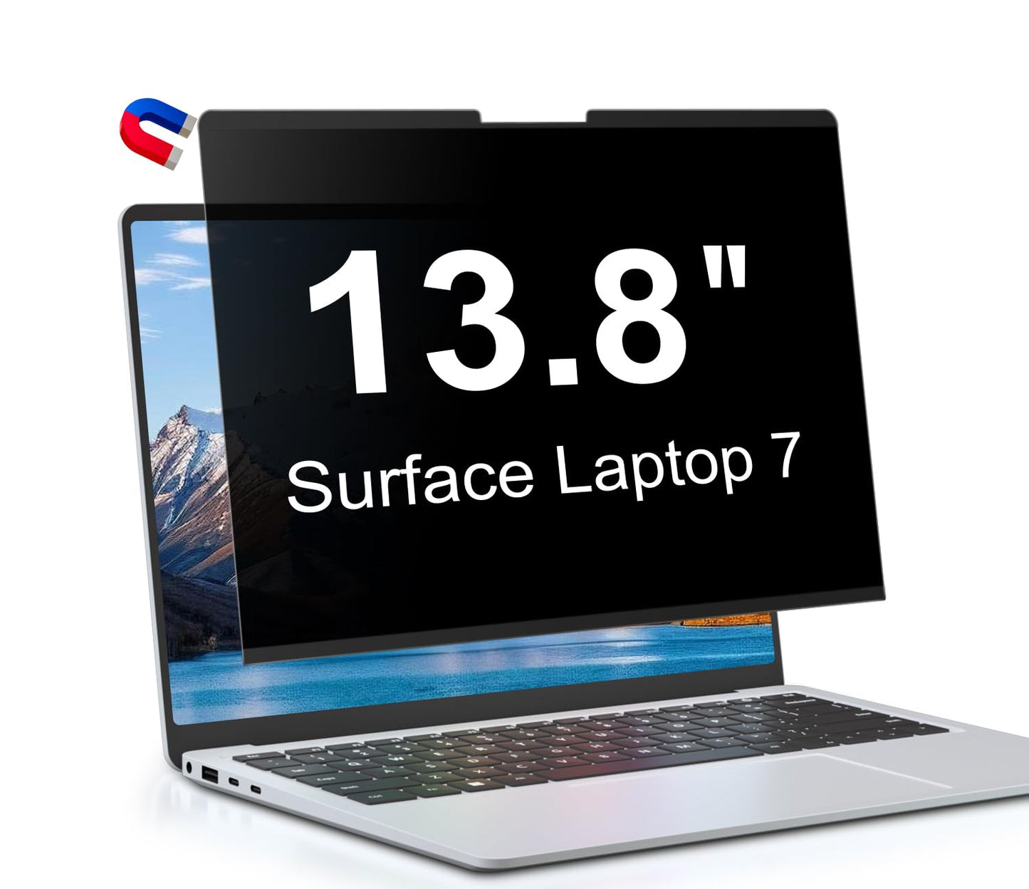 13.8 Inch Magnetic Privacy Screen for Microsoft Surface Laptop 7