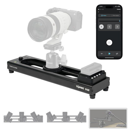Accsoon Toprig S40 Motorized Camera Slider, 16inch