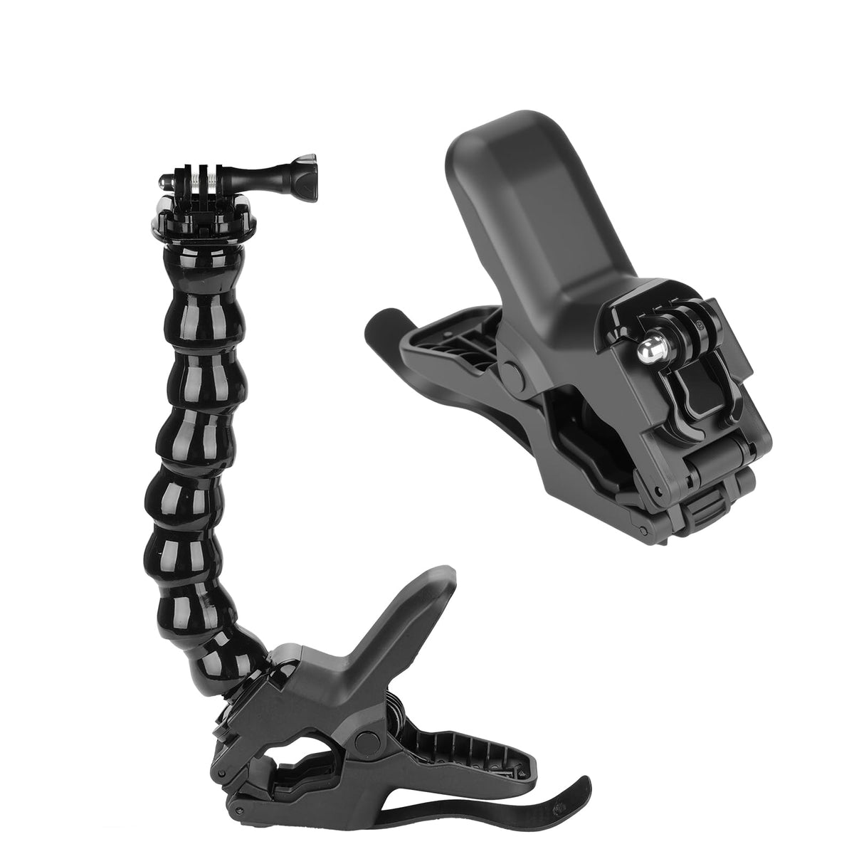 NEEWER Flexible Clamp Mount Compatible with GoPro DJI Action Cameras, GP-80
