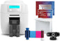Bodno Magicard 300 Dual Sided ID Card Printer & Complete Supplies Package ID Software - Bronze Edition