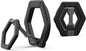 URBAN ARMOR GEAR UAG Magnetic Phone Ring Stand Compatible with MagSafe Magnet, Removable Metal Finger Ring Grip & 360 Rotation Adjustable Kickstand for iPhone 16/15, Galaxy S25, S24, Black/Silver
