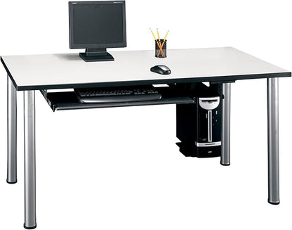 Bush Business Furniture Universal Keyboard Shelf, Desk Accessories for Home or Professional Office, Black