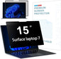 FILMEXT Privacy Screen for Microsoft Surface Laptop 15 inch 7th Model 2037/2108, Removable Anti-Spy Filter Anti-Glare (for Surface Laptop 7th 15" Privacy Screen Protector 2024)