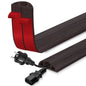 EYAYEN Floor Cord Cover for Wires on Floor Self Adhesive Cord Hider