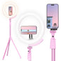 UBeesize 12'' LED Ring Light with 62'' Tripod Stand and Magnetic Phone Holder, Selfie Ring Light for Video Recording, Live Streaming, Compatible with iPhone & Android (Black)