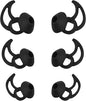 Earbud Replacement Tips Silicone Earbud Tips Ear Bud Covers Compatible with Bose Quietcomfort and Sport Headphone Ear Tips 3 Pairs S M L Black
