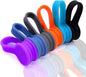 6 Pack Magnetic Twist Ties, Viaky Multicolor Magnet Keeper Bands Winder Wrap Straps Cable Clips Cord Organizer for Earphones/USB Cable/Bookmarks/Keychain/Cable Management