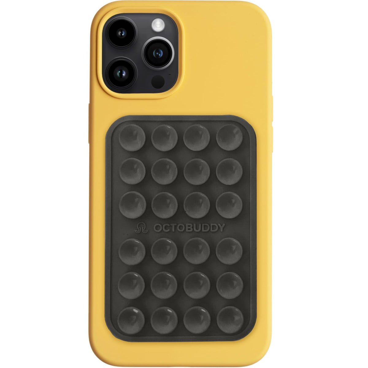 OCTOBUDDY Classic MAX - Silicone Suction Phone Case Adhesive Mount