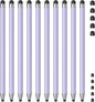 Stylus (10Pcs), Stylus Pen for Touchscreen, High Precision and Sensitivity Stylus Pen for iPad/iPhone/Samsung/Android Smartphone and Tablets, Compatible with All Capacitive Touch Screen (Purple)