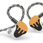 BASN BmasterX 3.5mm 4.4mm in Ear Audio Monitors Earphones (Black/White)