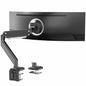 VIVO Premium Aluminum Tall Extended Monitor Arm for Ultrawide Monitors up to 49 inches and 33 lbs, USB Single Desk Mount Stand, Pneumatic Height Adjust, Max VESA 100x100, Black, STAND-V101GTU