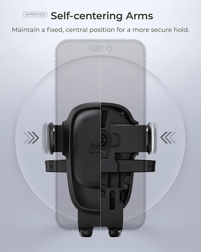 iOttie Easy One Touch Advanced Universal Car Mount Dashboard & Windshield Suction Cup Phone Holder for iPhone Samsung, Google, All Smartphones