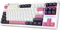 Redragon K729 80% Wired Gasket RGB Gaming Keyboard, 87 Keys TKL Mechanical Keyboard w/Knob Control, Mix-Color PBT Keycaps, Hot-Swap South-Facing Socket & 5-Layer Dampener, Custom Linear Switch