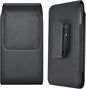 Galaxy S25 Ultra S24 S23 S22 S21 Note 20 Ultra Phone Holster Holder Phone Belt Clip Case PU Leather Pouch for Samsung Galaxy A03S A16 A15 A14 A13 A12 A23 A32 A35 A34 5G, Google Pixel 8 7 6 Pro