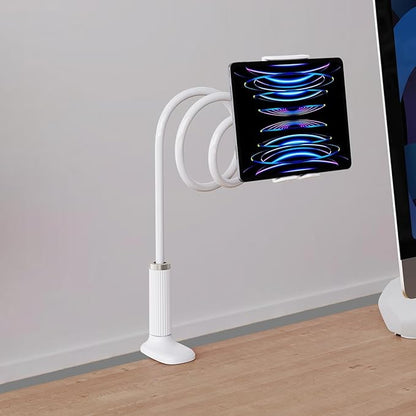 K-MT 【38.7inch/98cm】 Tablet Phone Holder Bed Gooseneck Mount, Mount Holder Clip with Grip Flexible Long Arm Compatible for ipad iPhone/Switch/Samsung Tabs/Kindle Fire HD K-MT(Black)