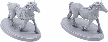 EnderToys Traveler's Camp I by Printable Scenery, 3D Printed Tabletop RPG Scenery and Wargame Terrain 28mm Miniatures