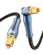 EMK 90 Degree Toslink Optical Cable 360 Degree Free-Rotating Plug Fiber Optic Cable S/PDIF Toslink Male to Male for Home Theater, Sound Bar, TV, PS4, Xbox,Grey (25ft/7.6m)