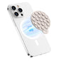 HSAOHD Magnetic Suction Cup Phone Mount, Compatible with MagSafe, Silicone Octo Cup Buddy Sticky Grip Holder for iPhone and Android, Removable Hands-Free Phone Stand Selfie/Video for TikTok, Red