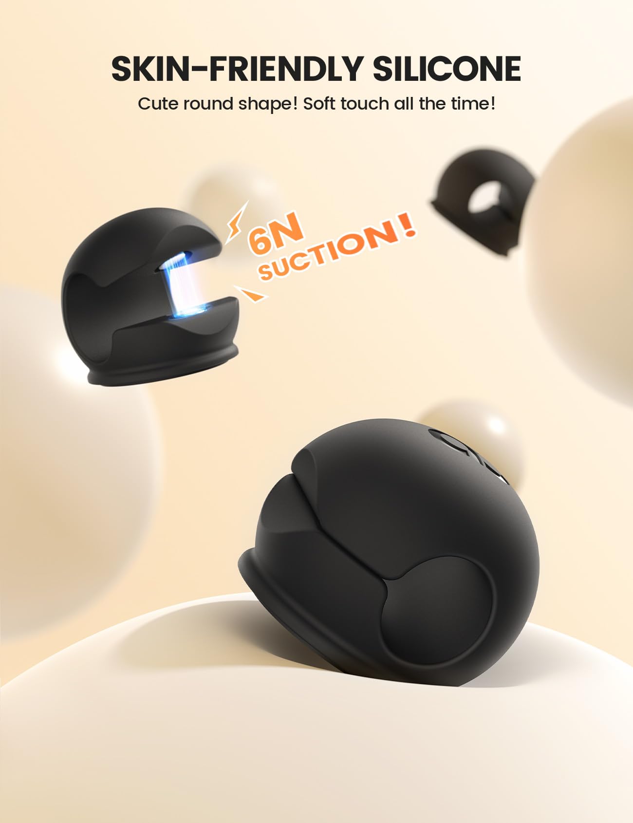 Lamicall 8 Pack Magnetic Cord Organizer, Mini-Soft Silicone Clips