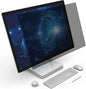THE OX COLLECTIVE Privacy Screen Filter - 24 Inch Computer Monitor Privacy Shield Film for 23.6" 23.8" Monitor - Anti Glare Screen Cover, Blue Screen Protector for Eyes - 16:9 Hanging Film Shield