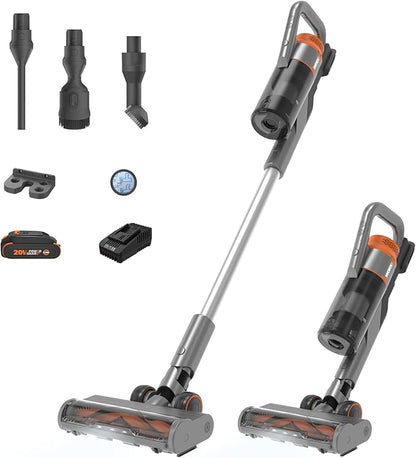 WORX Cordless Stick Vacuum, 20V Handheld Vacuum Cleaner, WX038L.1