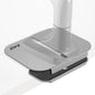 AVLT Adjustable Reinforcement Plate Bracket Mount for Fragile Tabletop - Supports Monitor Stand with C Clamp Or Grommet Installation - Gray